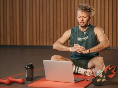 Details of an exercise routine on a screen